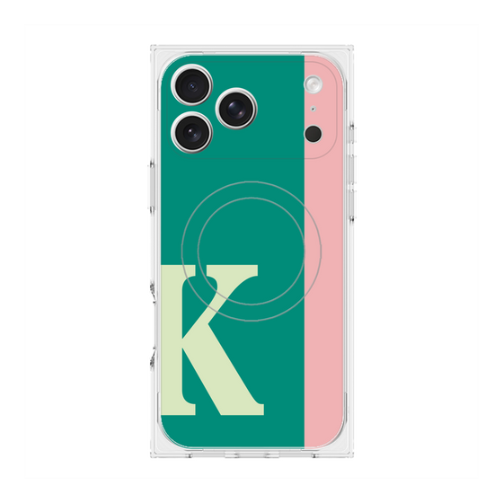 Premium Square Case with MagSafe［ Original - initial color line - K green ］