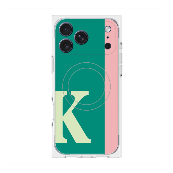 Premium Square Case with MagSafe［ Original - initial color line - K green ］