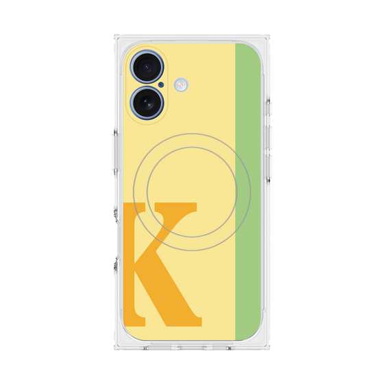 Premium Square Case with MagSafe［ Original - initial color line - K yellow ］