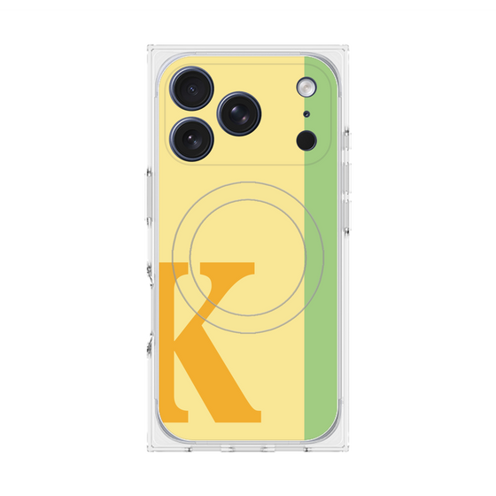 Premium Square Case with MagSafe［ Original - initial color line - K yellow ］