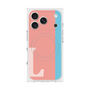 Premium Square Case with MagSafe［ Original - initial color line - L pink ］