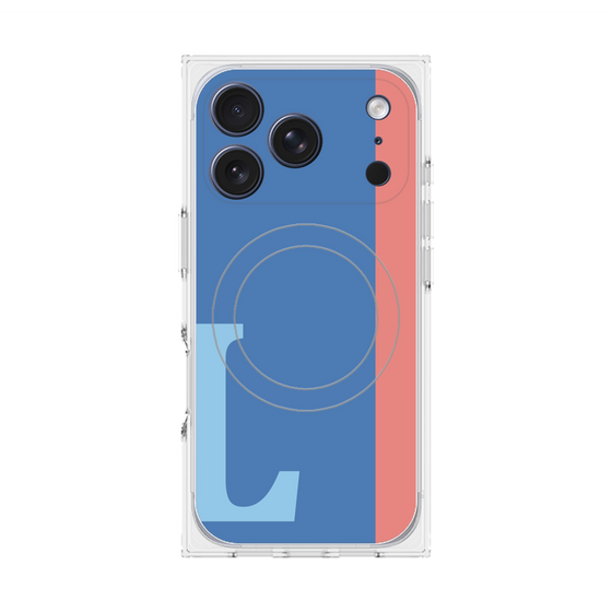 Premium Square Case with MagSafe［ Original - initial color line - L blue ］