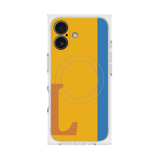 Premium Square Case with MagSafe［ Original - initial color line - L orange ］