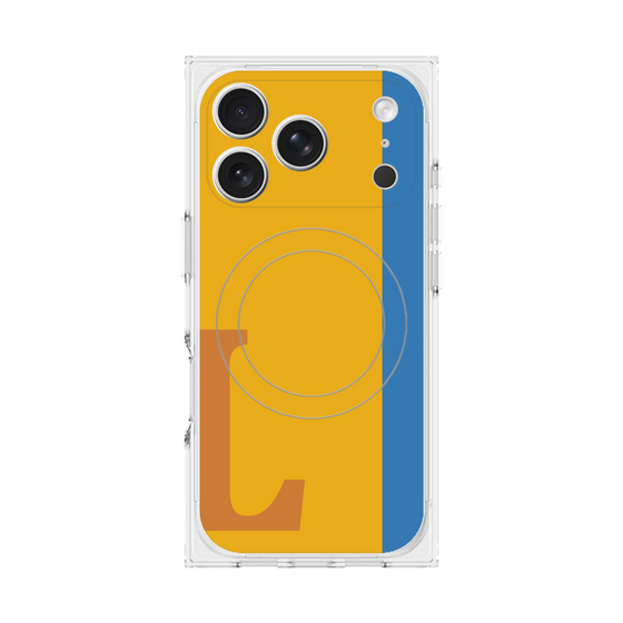 Premium Square Case with MagSafe［ Original - initial color line - L orange ］