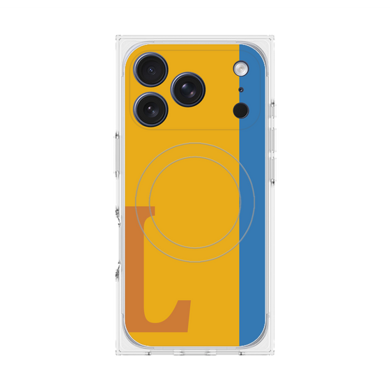 Premium Square Case with MagSafe［ Original - initial color line - L orange ］