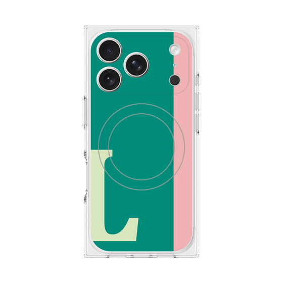 Premium Square Case with MagSafe［ Original - initial color line - L green ］
