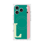 Premium Square Case with MagSafe［ Original - initial color line - L green ］