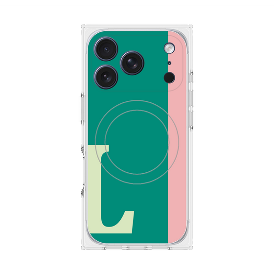 Premium Square Case with MagSafe［ Original - initial color line - L green ］