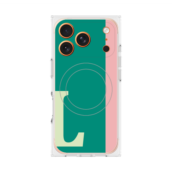 Premium Square Case with MagSafe［ Original - initial color line - L green ］