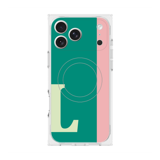 Premium Square Case with MagSafe［ Original - initial color line - L green ］