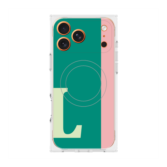 Premium Square Case with MagSafe［ Original - initial color line - L green ］