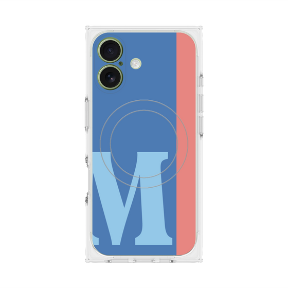 Premium Square Case with MagSafe［ Original - initial color line - M blue ］