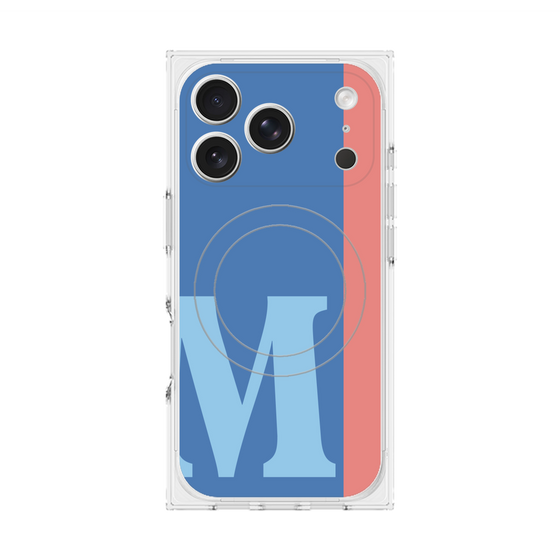 Premium Square Case with MagSafe［ Original - initial color line - M blue ］