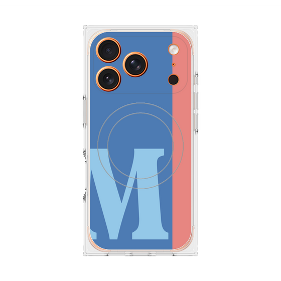 Premium Square Case with MagSafe［ Original - initial color line - M blue ］