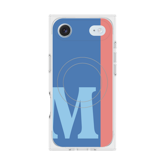 Premium Square Case with MagSafe［ Original - initial color line - M blue ］