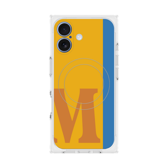 Premium Square Case with MagSafe［ Original - initial color line - M orange ］