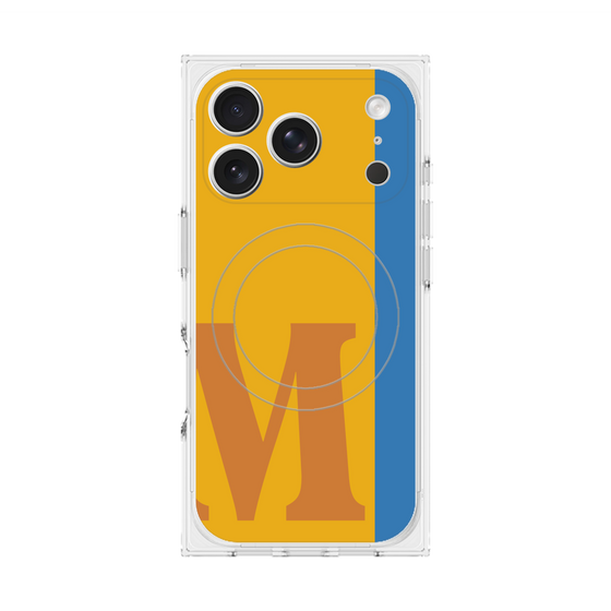 Premium Square Case with MagSafe［ Original - initial color line - M orange ］