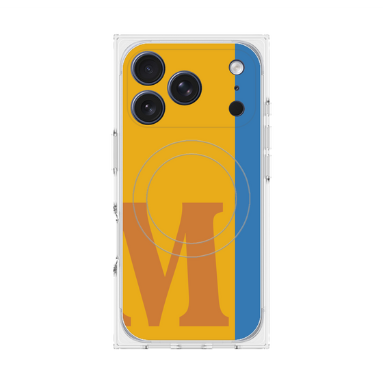 Premium Square Case with MagSafe［ Original - initial color line - M orange ］