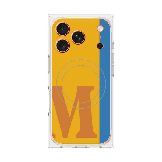 Premium Square Case with MagSafe［ Original - initial color line - M orange ］