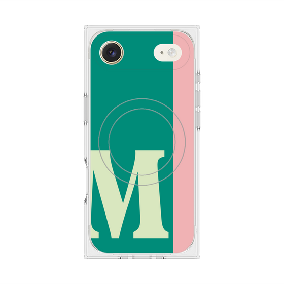 Premium Square Case with MagSafe［ Original - initial color line - M green ］