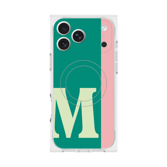 Premium Square Case with MagSafe［ Original - initial color line - M green ］