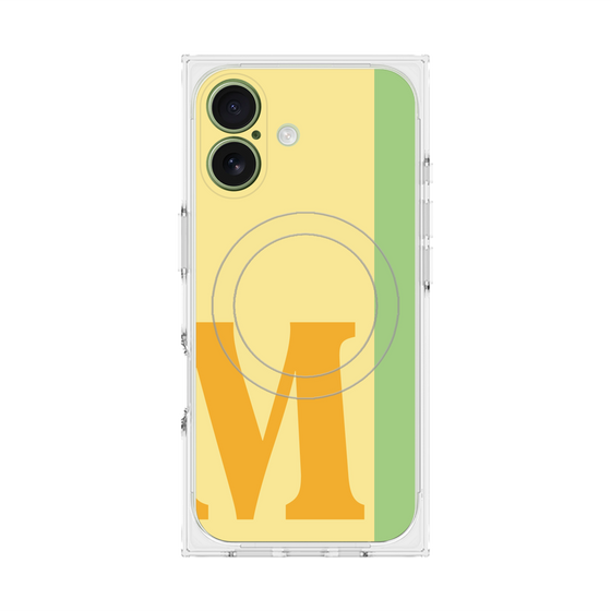 Premium Square Case with MagSafe［ Original - initial color line - M yellow ］