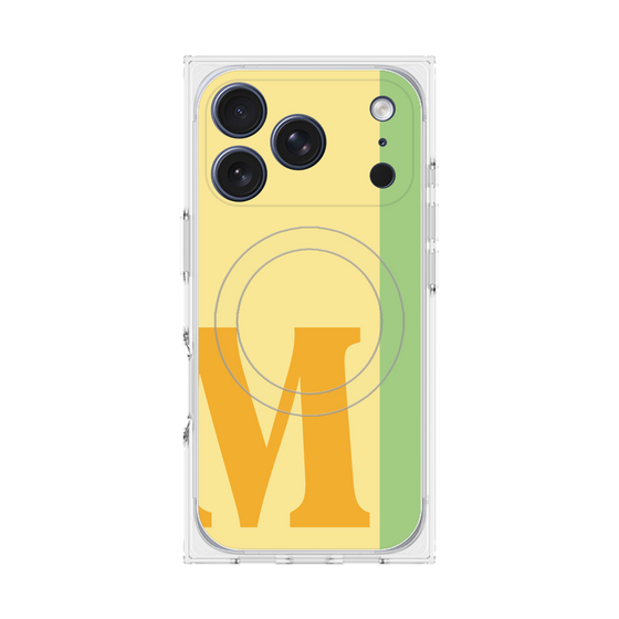 Premium Square Case with MagSafe［ Original - initial color line - M yellow ］