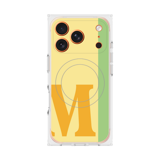 Premium Square Case with MagSafe［ Original - initial color line - M yellow ］