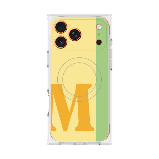 Premium Square Case with MagSafe［ Original - initial color line - M yellow ］