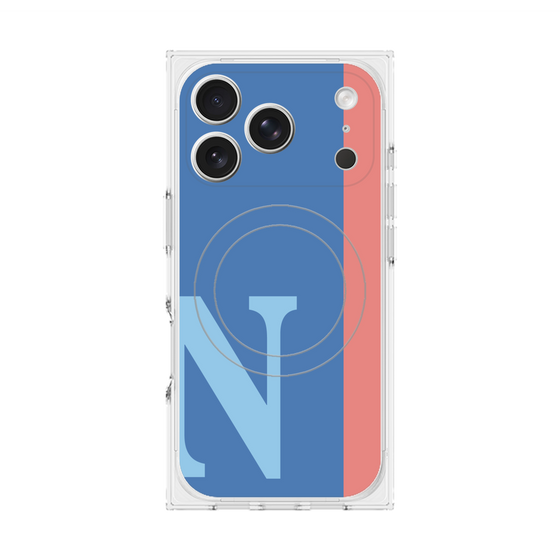 Premium Square Case with MagSafe［ Original - initial color line - N blue ］