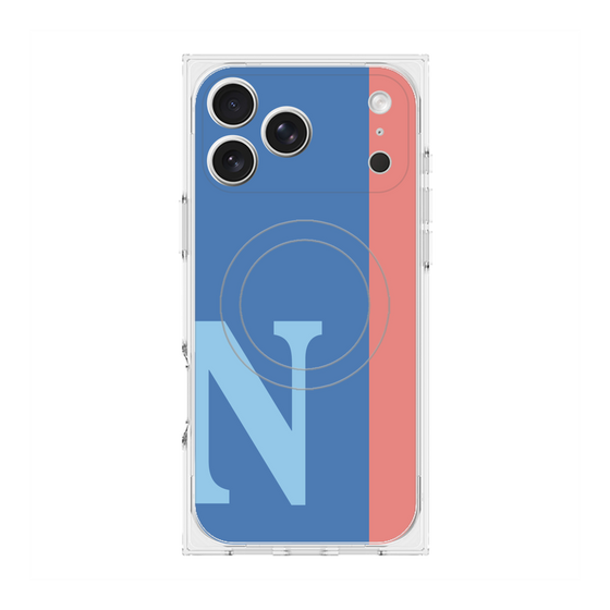 Premium Square Case with MagSafe［ Original - initial color line - N blue ］