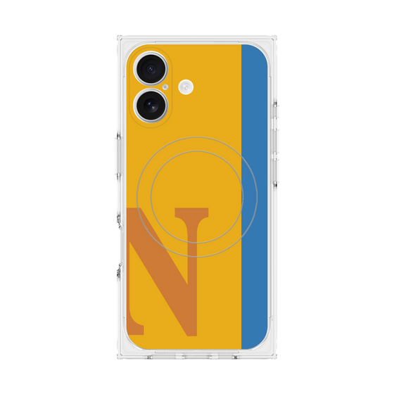 Premium Square Case with MagSafe［ Original - initial color line - N orange ］