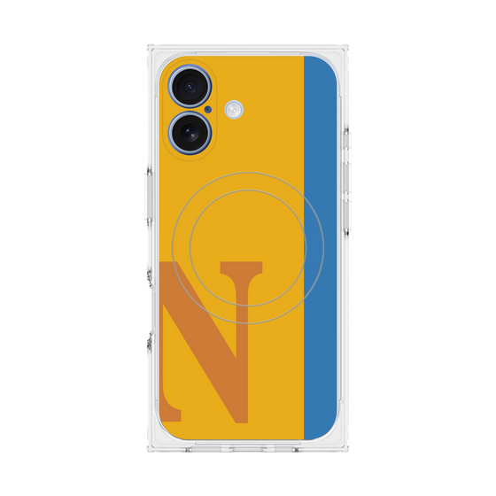 Premium Square Case with MagSafe［ Original - initial color line - N orange ］