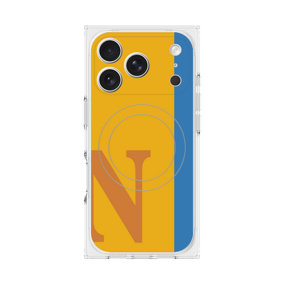 Premium Square Case with MagSafe［ Original - initial color line - N orange ］