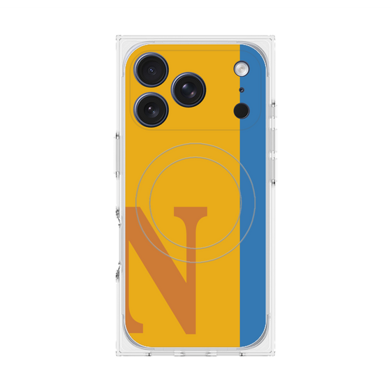 Premium Square Case with MagSafe［ Original - initial color line - N orange ］