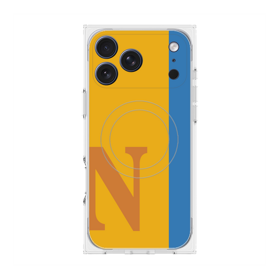 Premium Square Case with MagSafe［ Original - initial color line - N orange ］