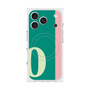 Premium Square Case with MagSafe［ Original - initial color line - O green ］