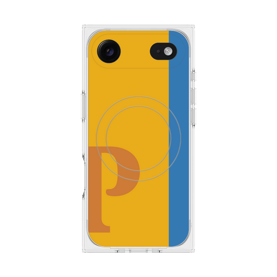 Premium Square Case with MagSafe［ Original - initial color line - P orange ］