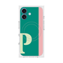 Premium Square Case with MagSafe［ Original - initial color line - P green ］