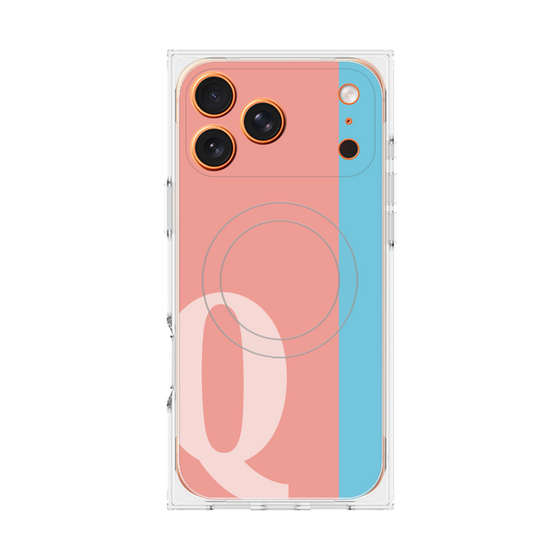 Premium Square Case with MagSafe［ Original - initial color line - Q pink ］