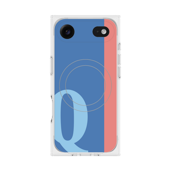 Premium Square Case with MagSafe［ Original - initial color line - Q blue ］