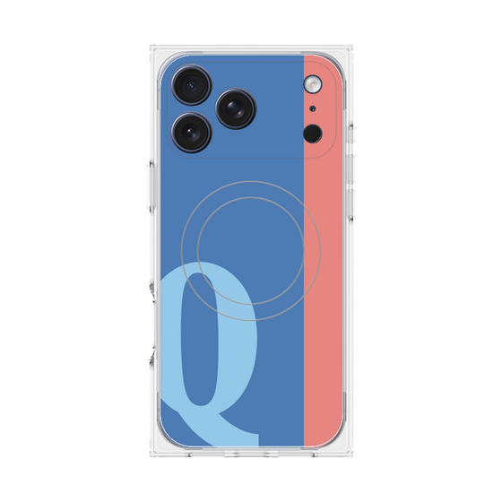 Premium Square Case with MagSafe［ Original - initial color line - Q blue ］