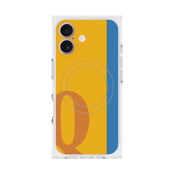 Premium Square Case with MagSafe［ Original - initial color line - Q orange ］