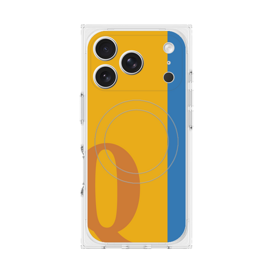 Premium Square Case with MagSafe［ Original - initial color line - Q orange ］
