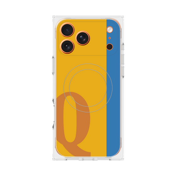 Premium Square Case with MagSafe［ Original - initial color line - Q orange ］