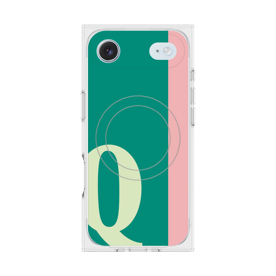 Premium Square Case with MagSafe［ Original - initial color line - Q green ］