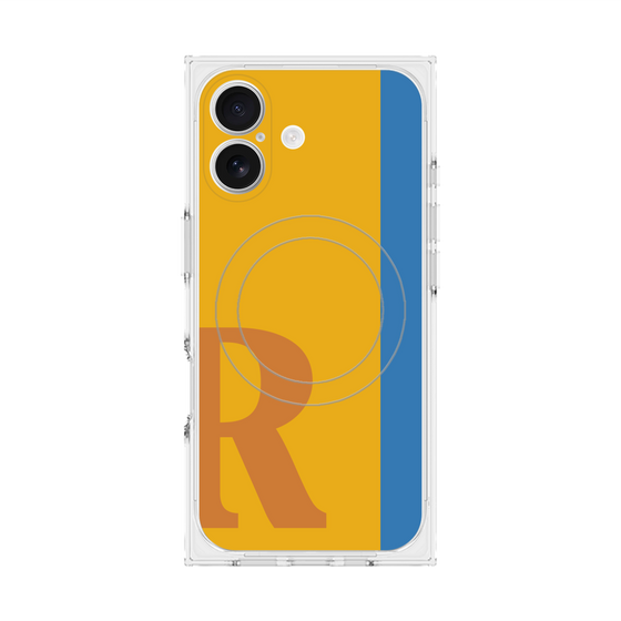 Premium Square Case with MagSafe［ Original - initial color line - R orange ］