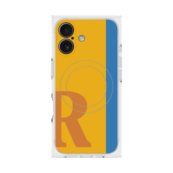 Premium Square Case with MagSafe［ Original - initial color line - R orange ］