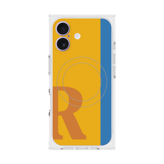 Premium Square Case with MagSafe［ Original - initial color line - R orange ］