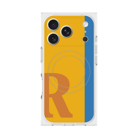 Premium Square Case with MagSafe［ Original - initial color line - R orange ］